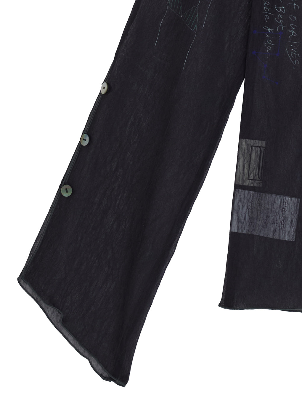 UND ASSORT COLOR TATTOO SHEER TOP