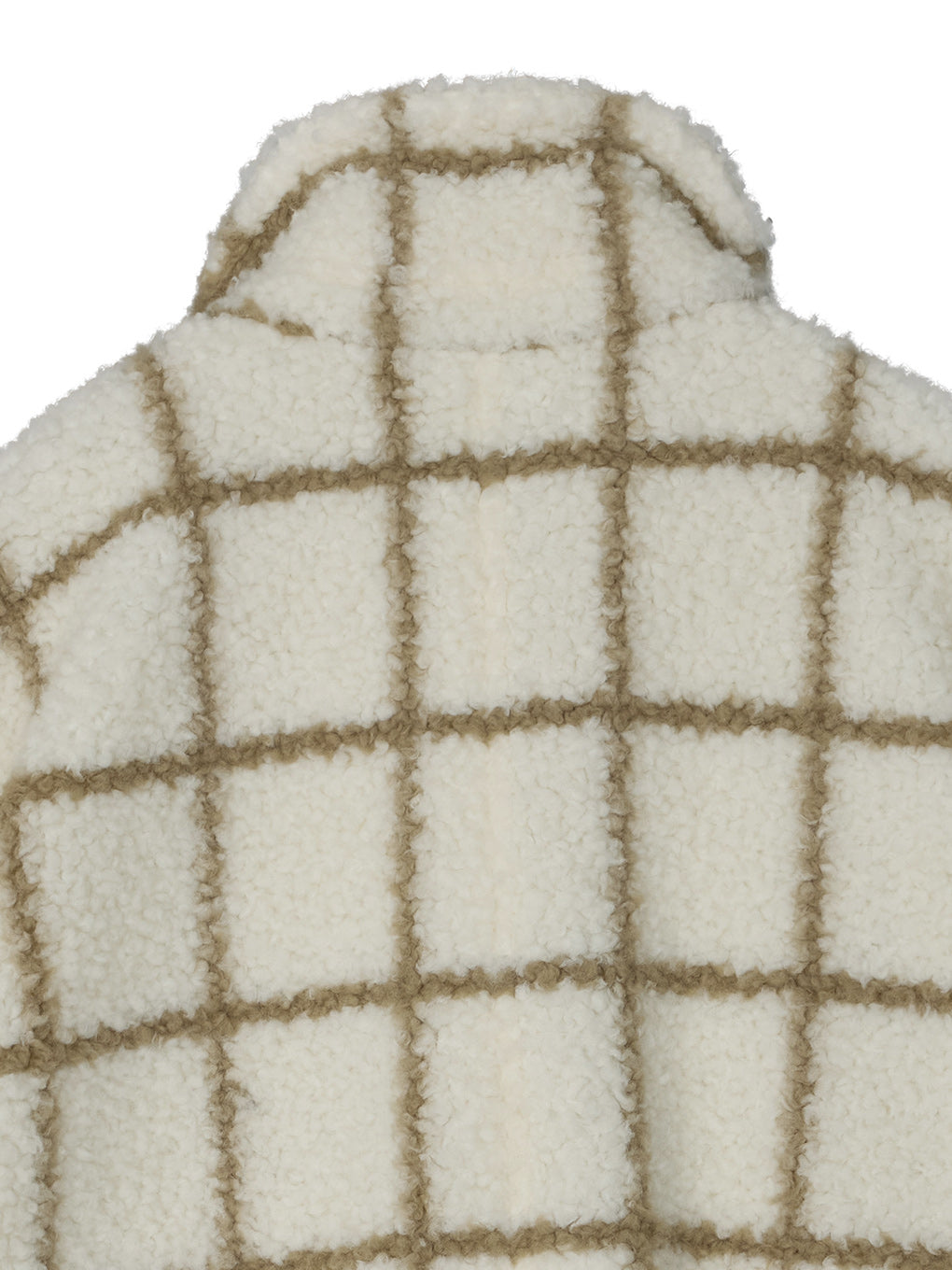 UND WINDOWPANE ZIPUP MIDI COAT