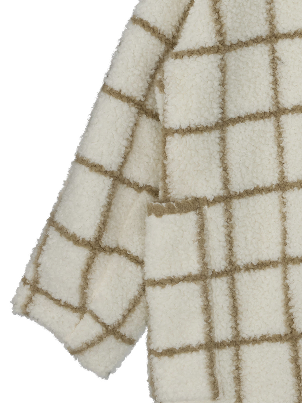 UND WINDOWPANE ZIPUP MIDI COAT