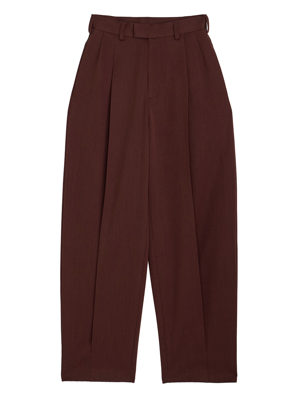 パンツ nagonstans loose tuck pants remer（リメール）の「loose UNKNOWN out tuck drape wide PT