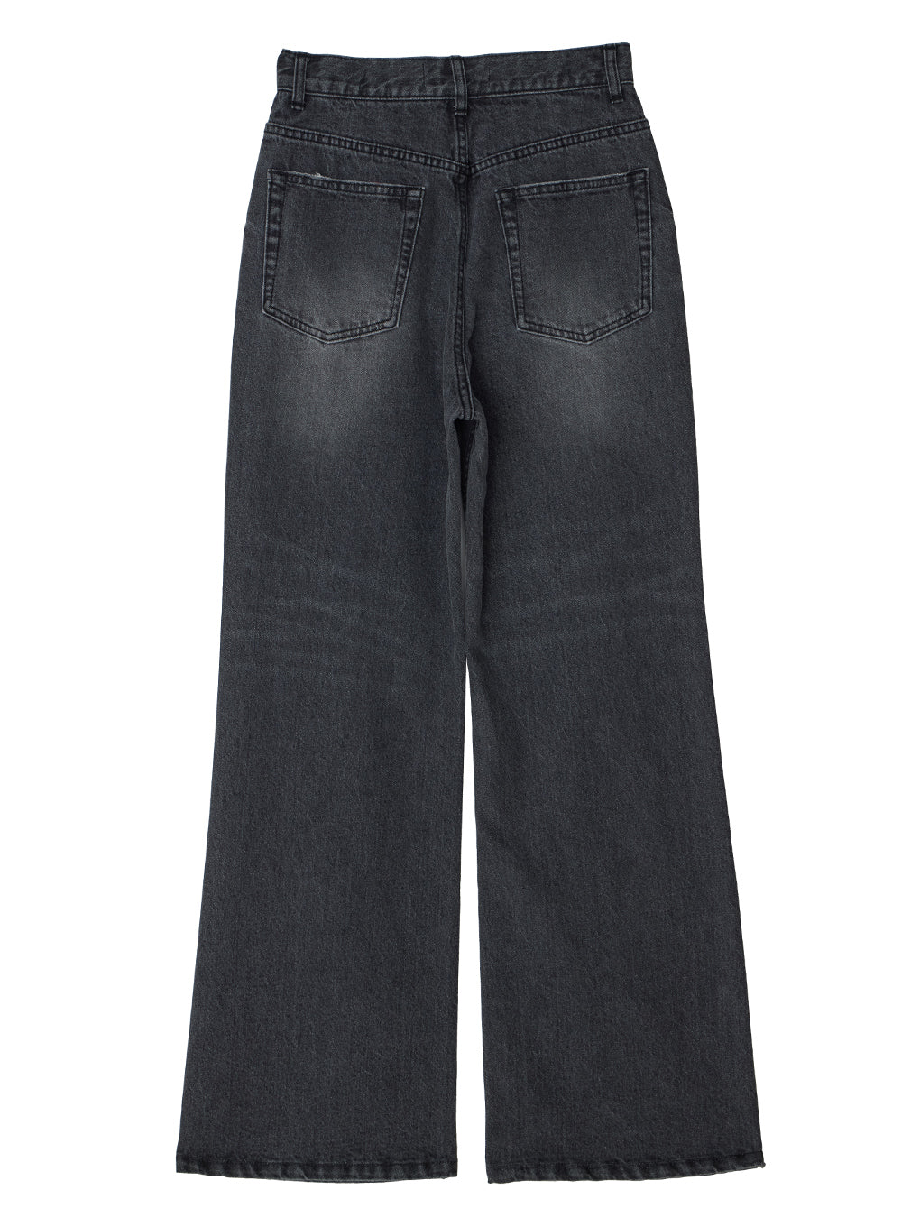 UND BIJOU STRAIGHT DENIM PANTS