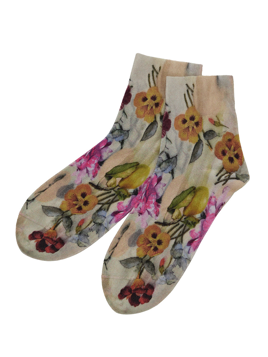 Tabio × Ameri GRACE PRINT SOCKS