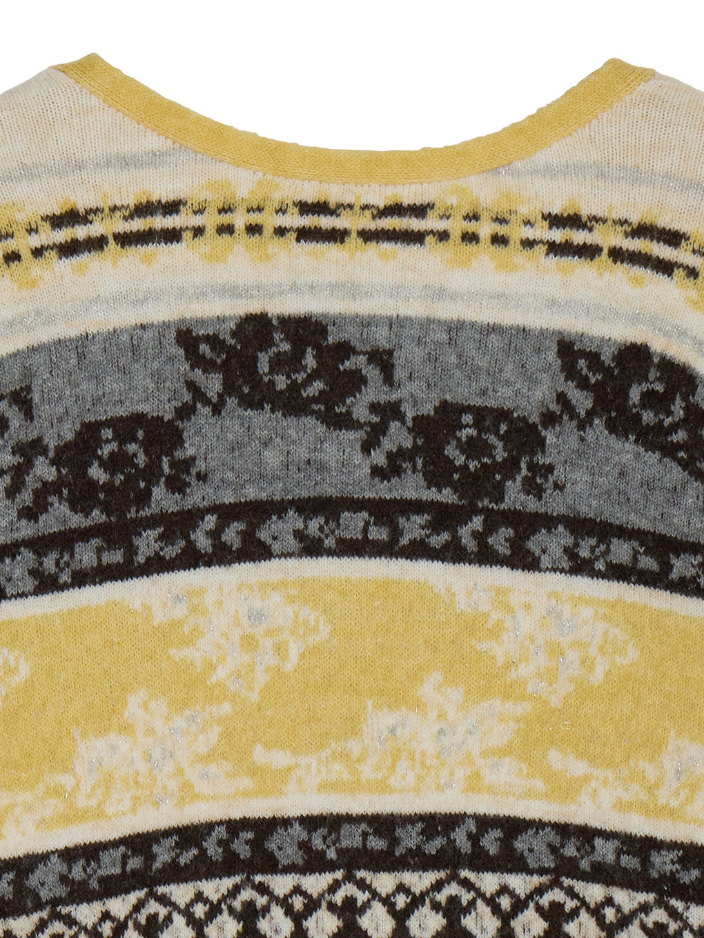 UND JACQUARD FAIR ISLE BUISTIER SET KNIT
