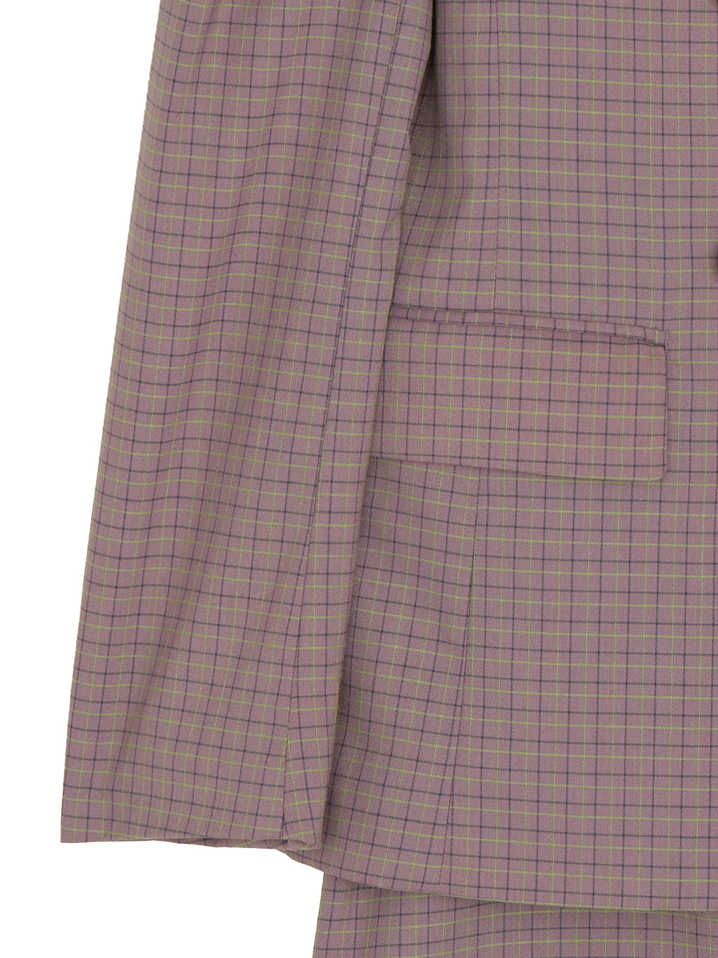 UND JACKET SET CHECK DRESS