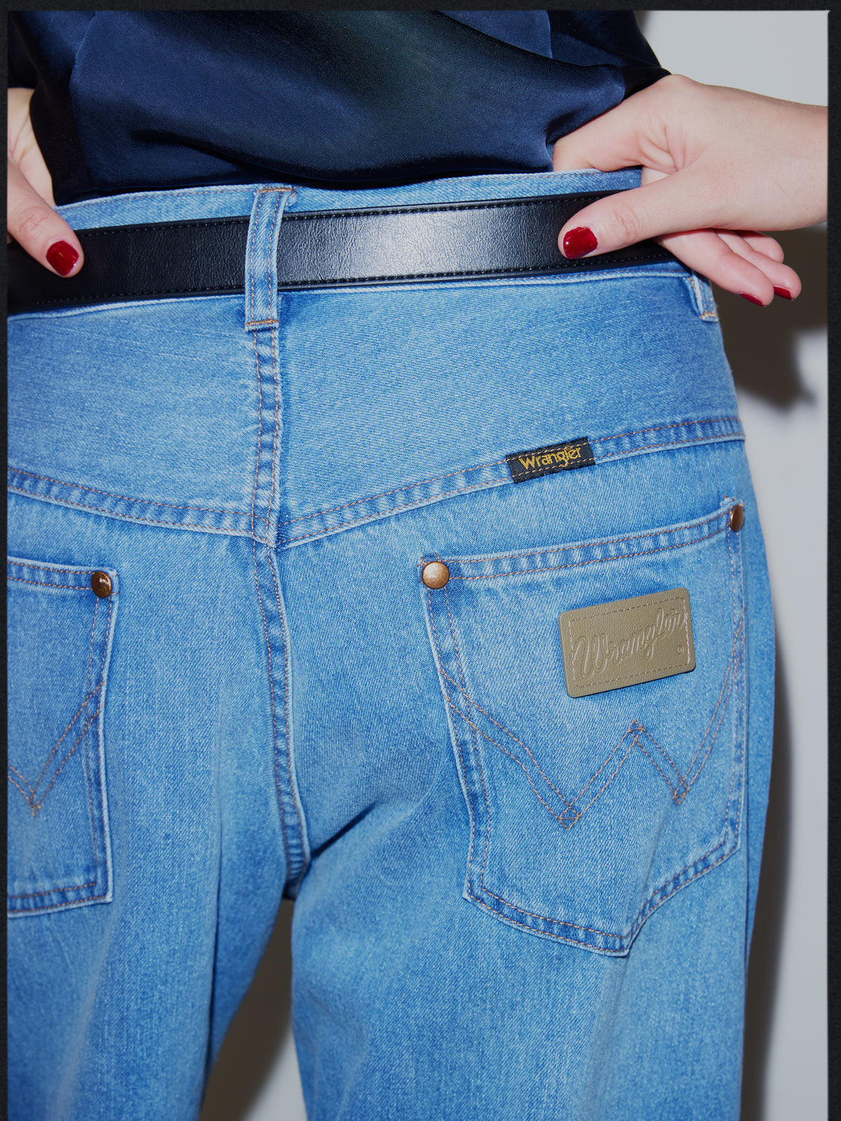 Wrangler×Ameri CURVE DENIM PANTS