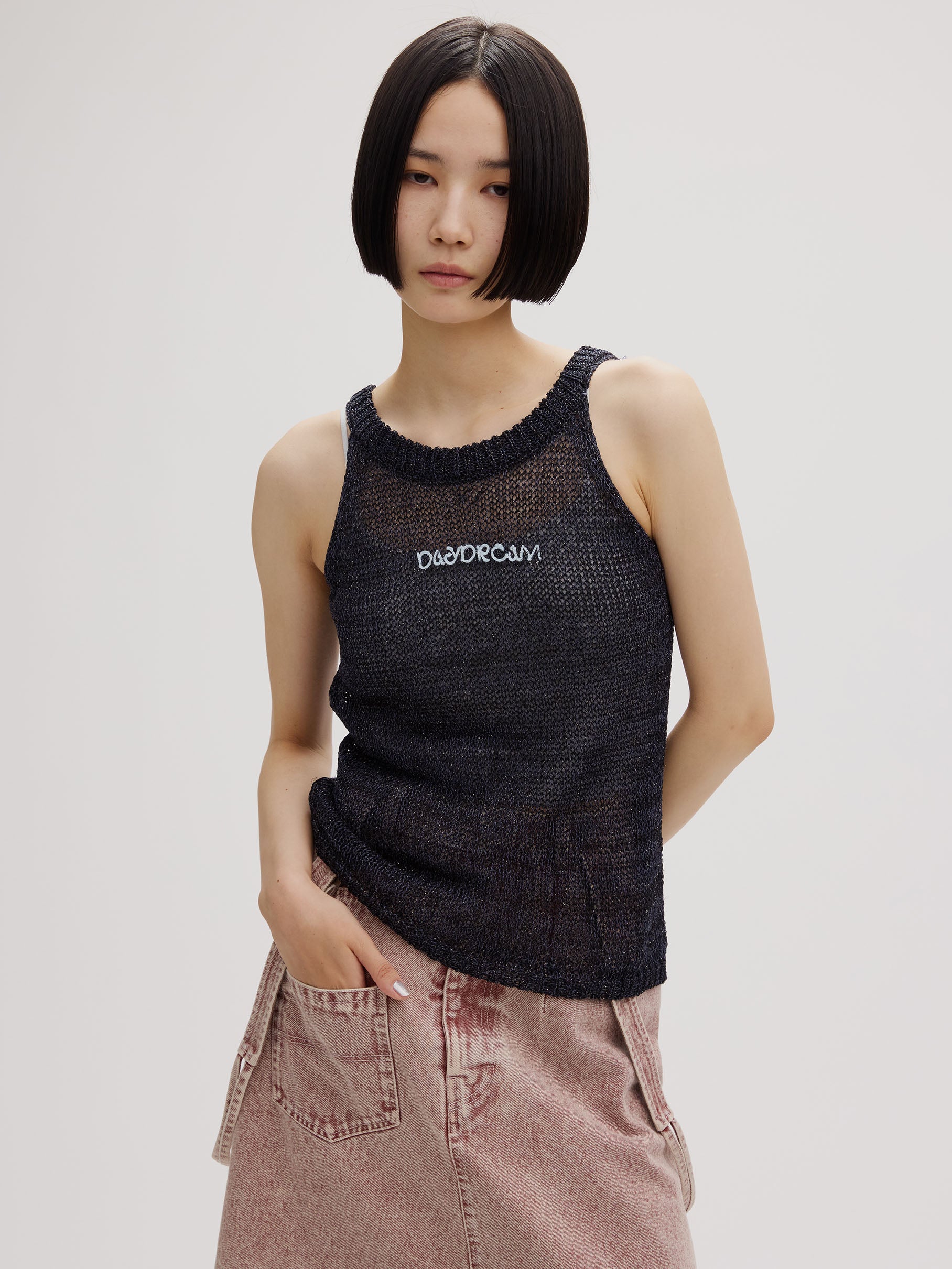 MEDI 2WAY CONCEPT LOGO KNIT TANK TOP