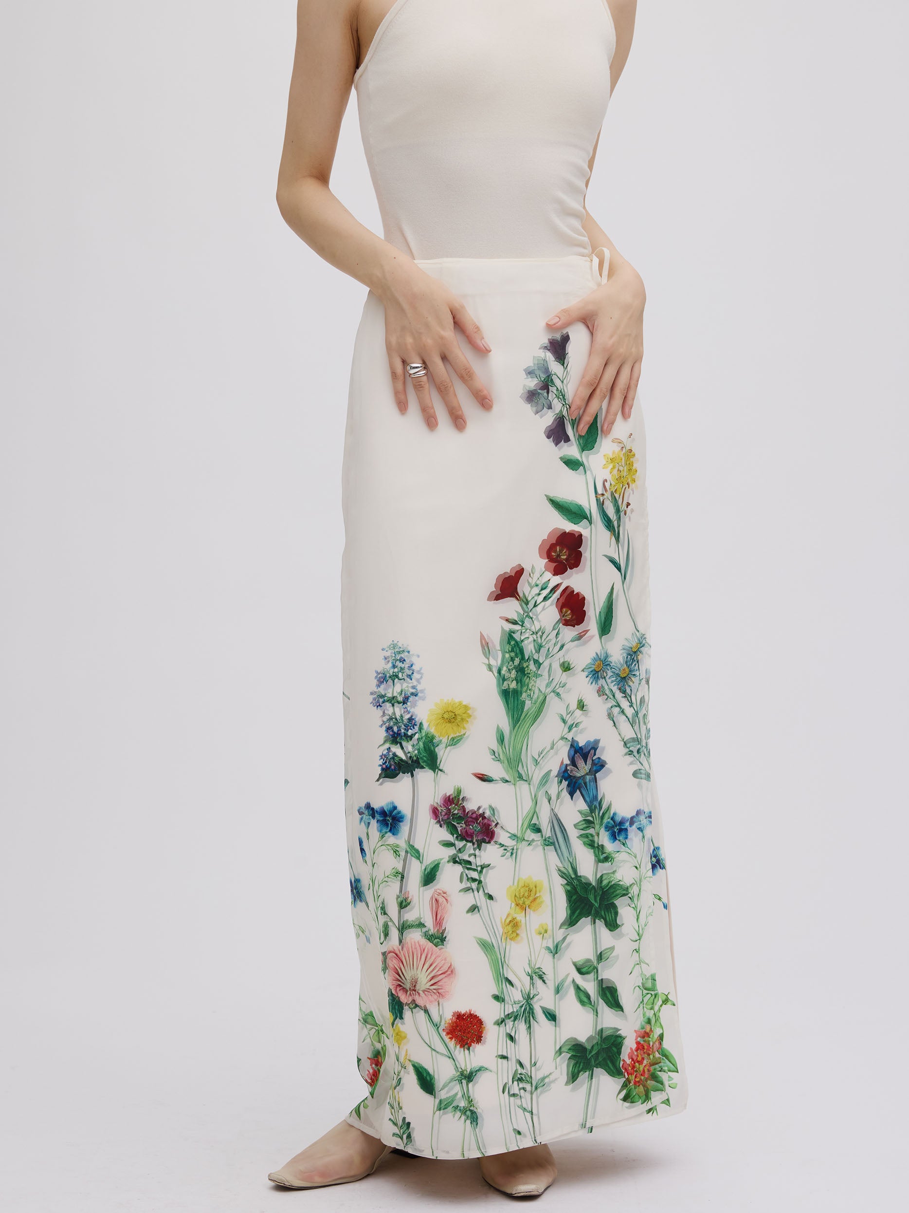 ESMERALDA IN FULL BLOOM SKIRT