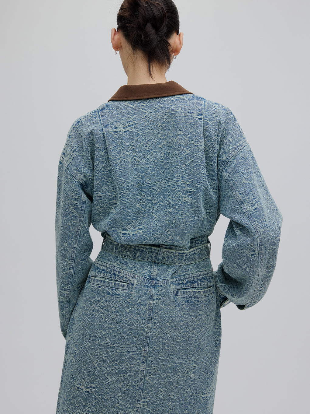 BLOUSON LIKE DENIM DRESS