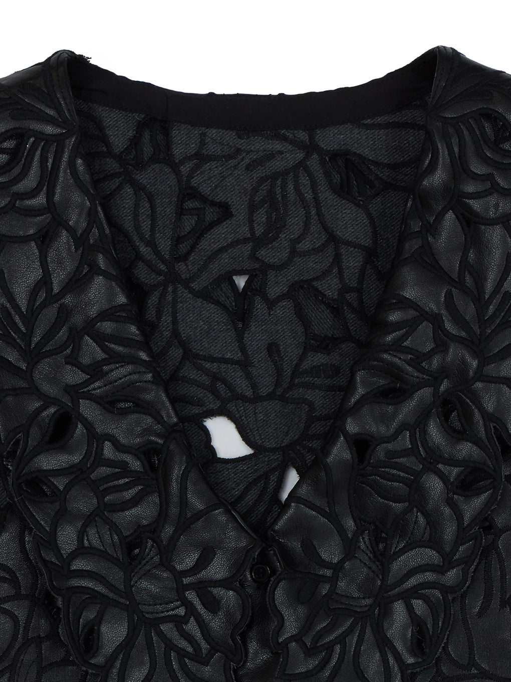 UND LACE CUTWORK VEST TOP