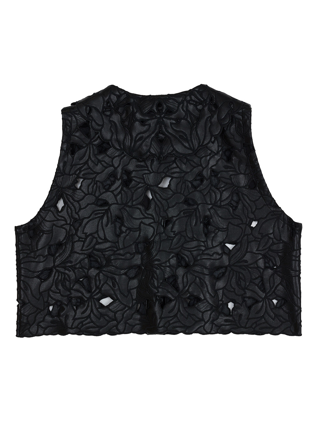 UND LACE CUTWORK VEST TOP