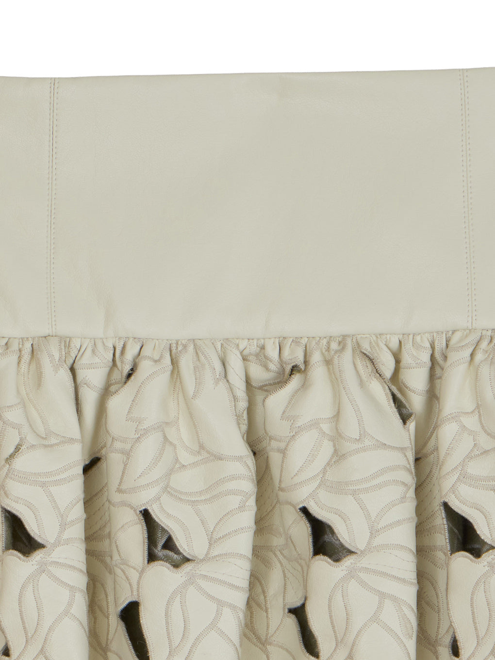 UND LACE CUTWORK CORSET TOP