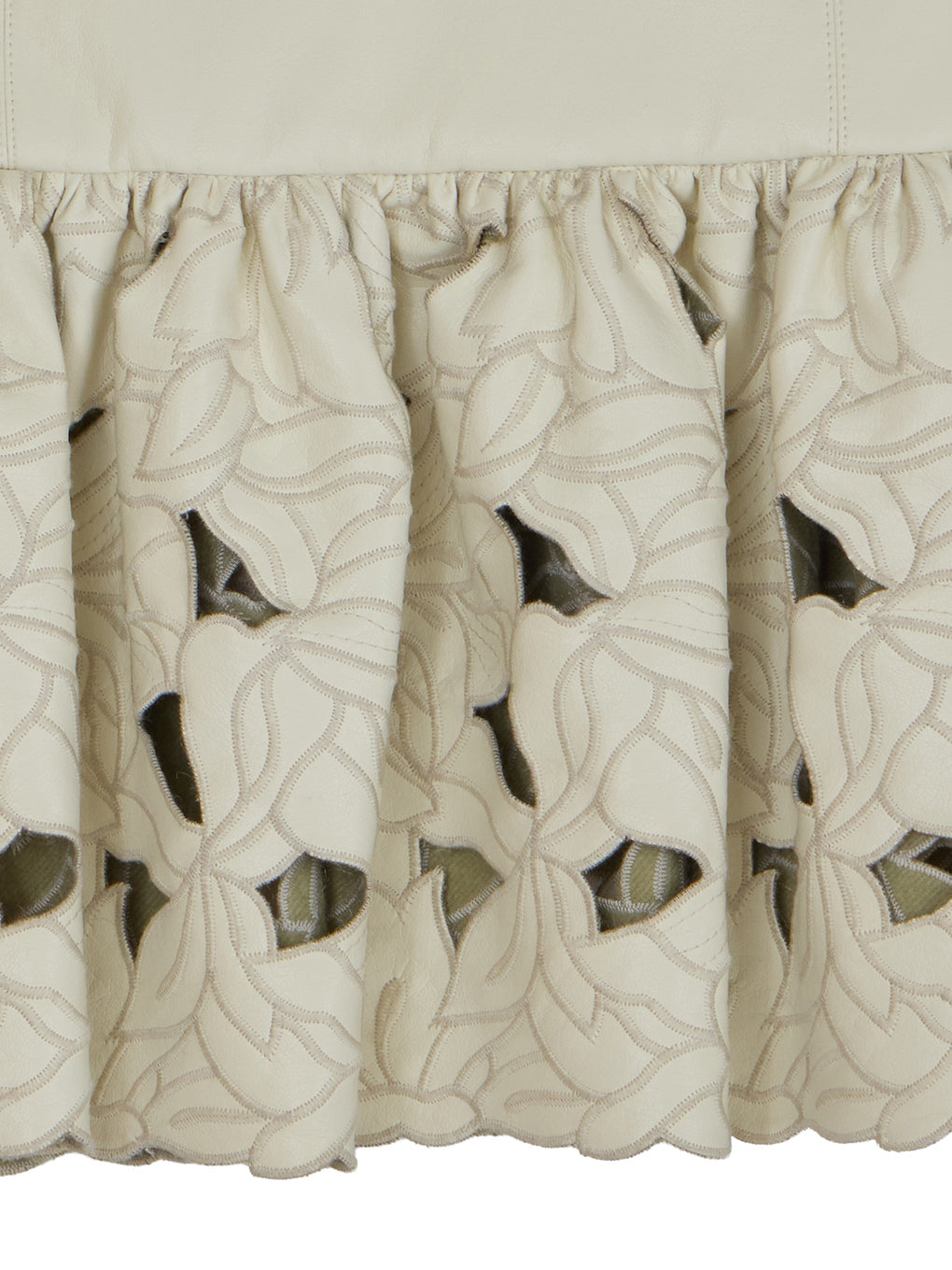 UND LACE CUTWORK CORSET TOP