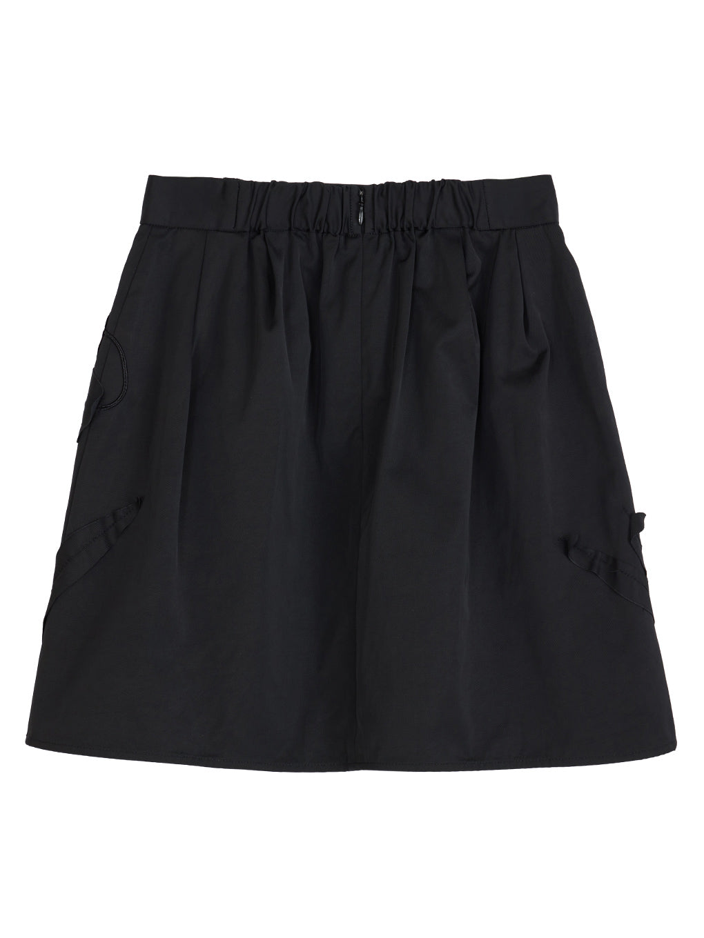UND FLOUR MOTIF MINI SKIRT
