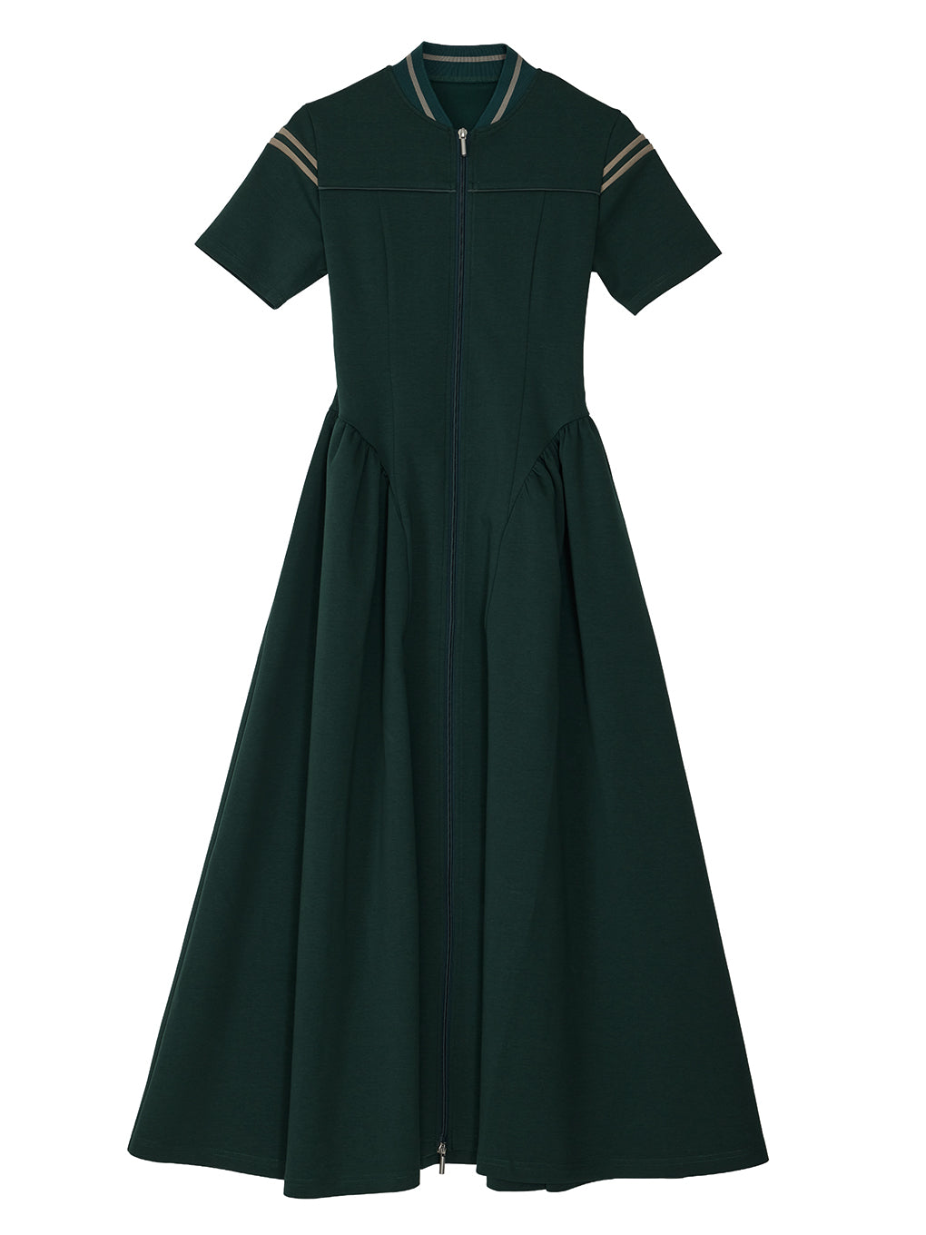 TRUCK JACKET LIKE FLARE DRESS