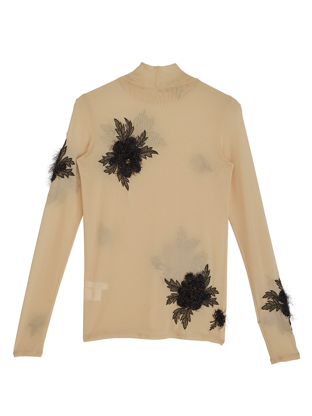 UND 3D FLOWER SKIN TOP