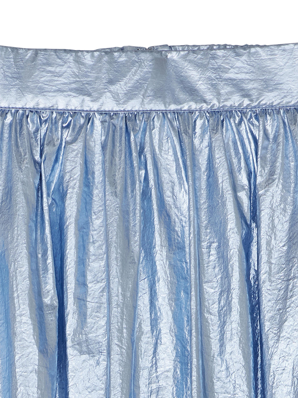 METALLIC VOLUME FLARE SKIRT