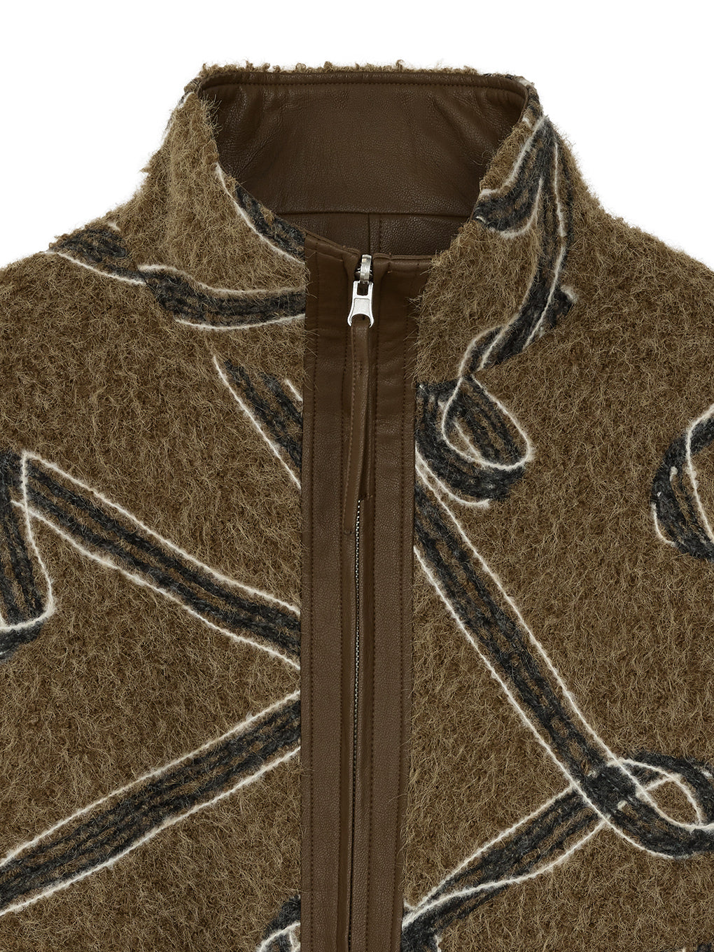 UND REVERSIBLE RIBBON BOA JACKET