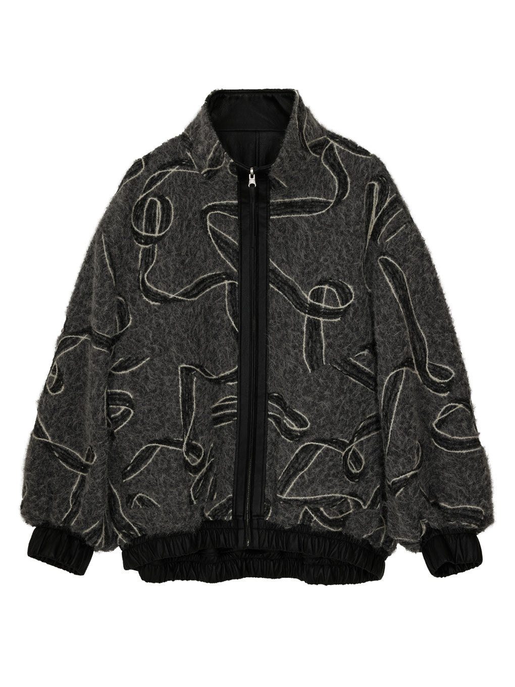 UND REVERSIBLE RIBBON BOA JACKET
