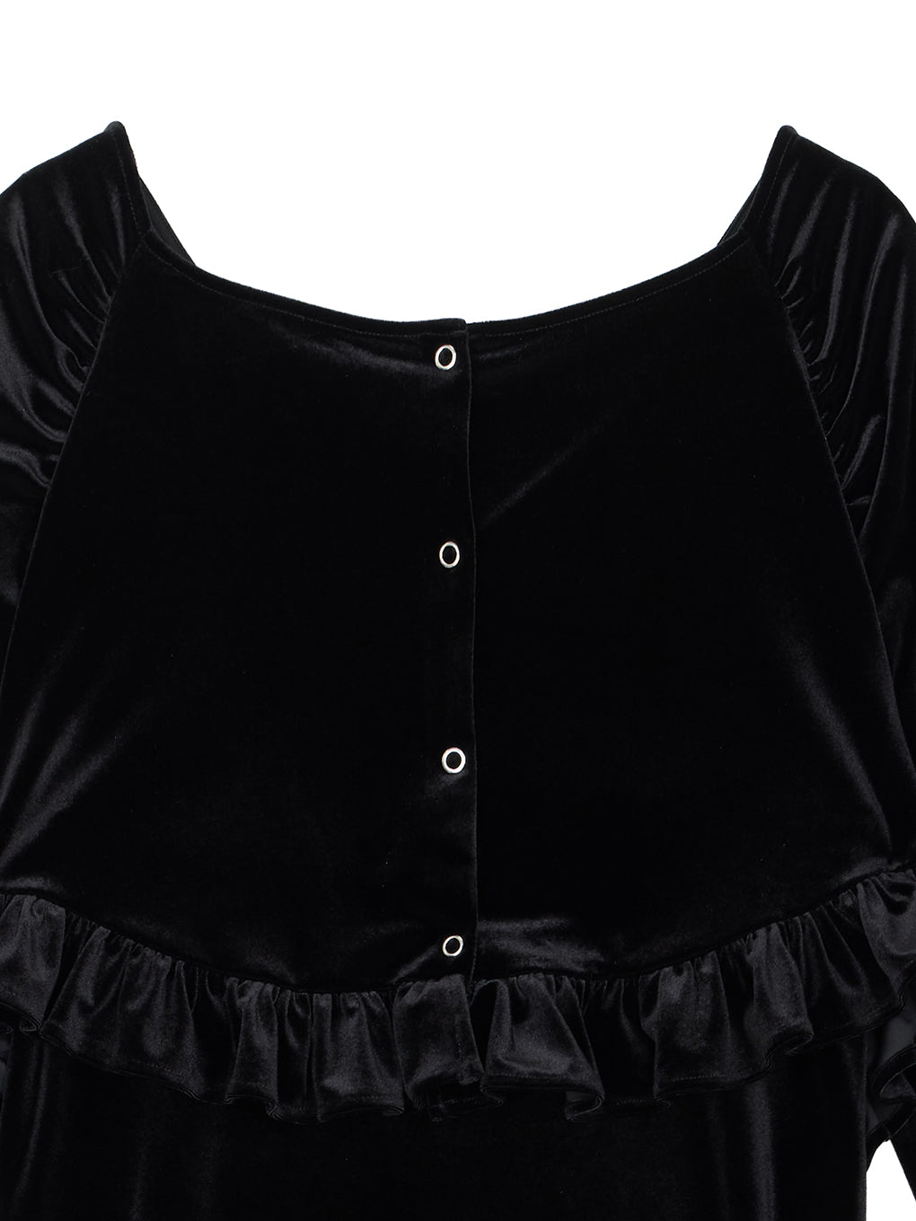 UND OFF SHOULDER VELOUR CARDIGAN SET DRESS