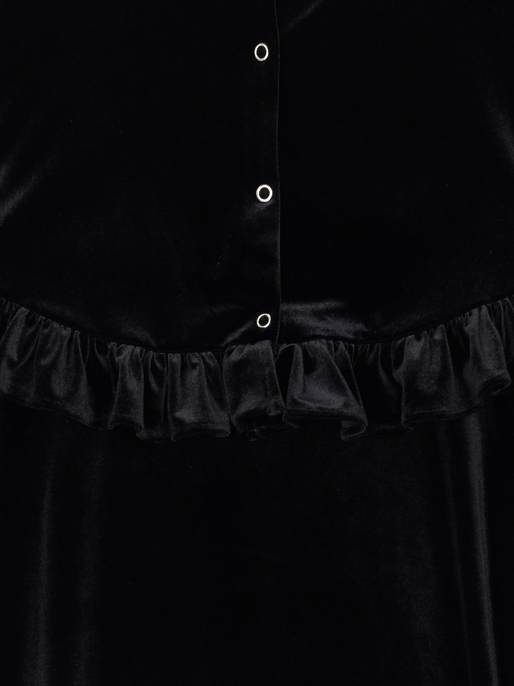 UND OFF SHOULDER VELOUR CARDIGAN SET DRESS