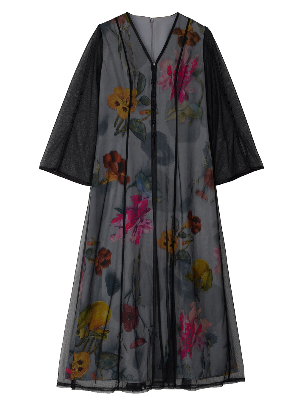 UND GRACE CHIFFON VEIL DRESS