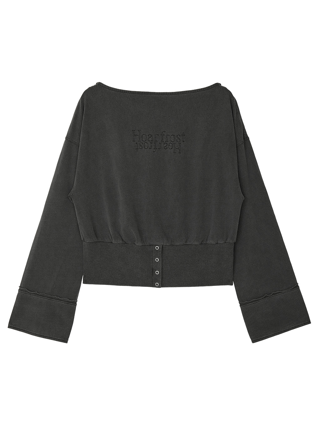 UND POWDER PRINT LONG SLEEVE TOP