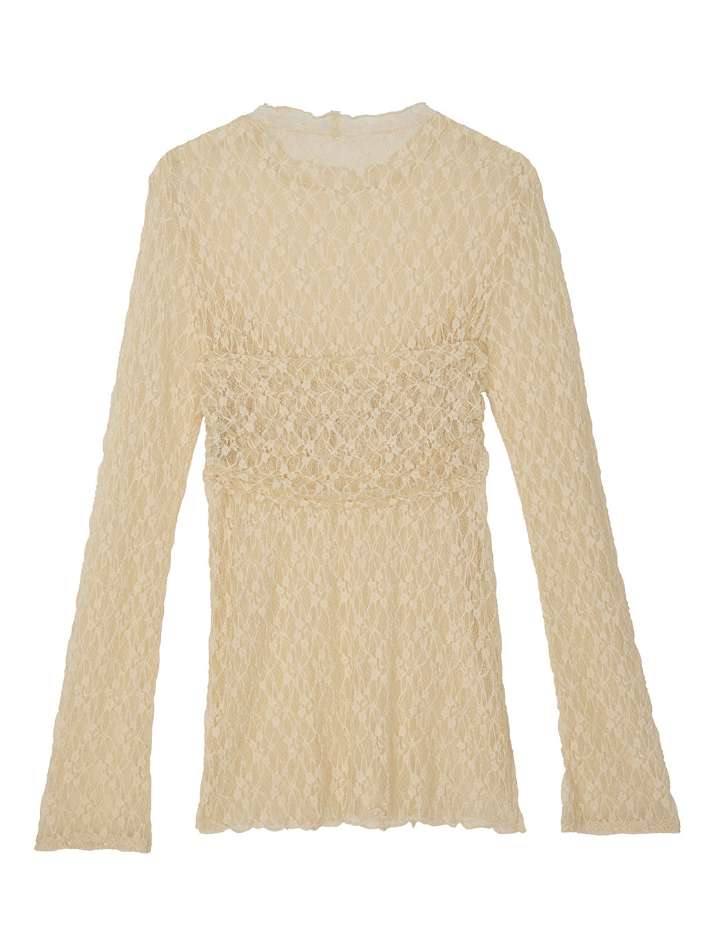 UND BARE LAYERED LIKE LACE TOP