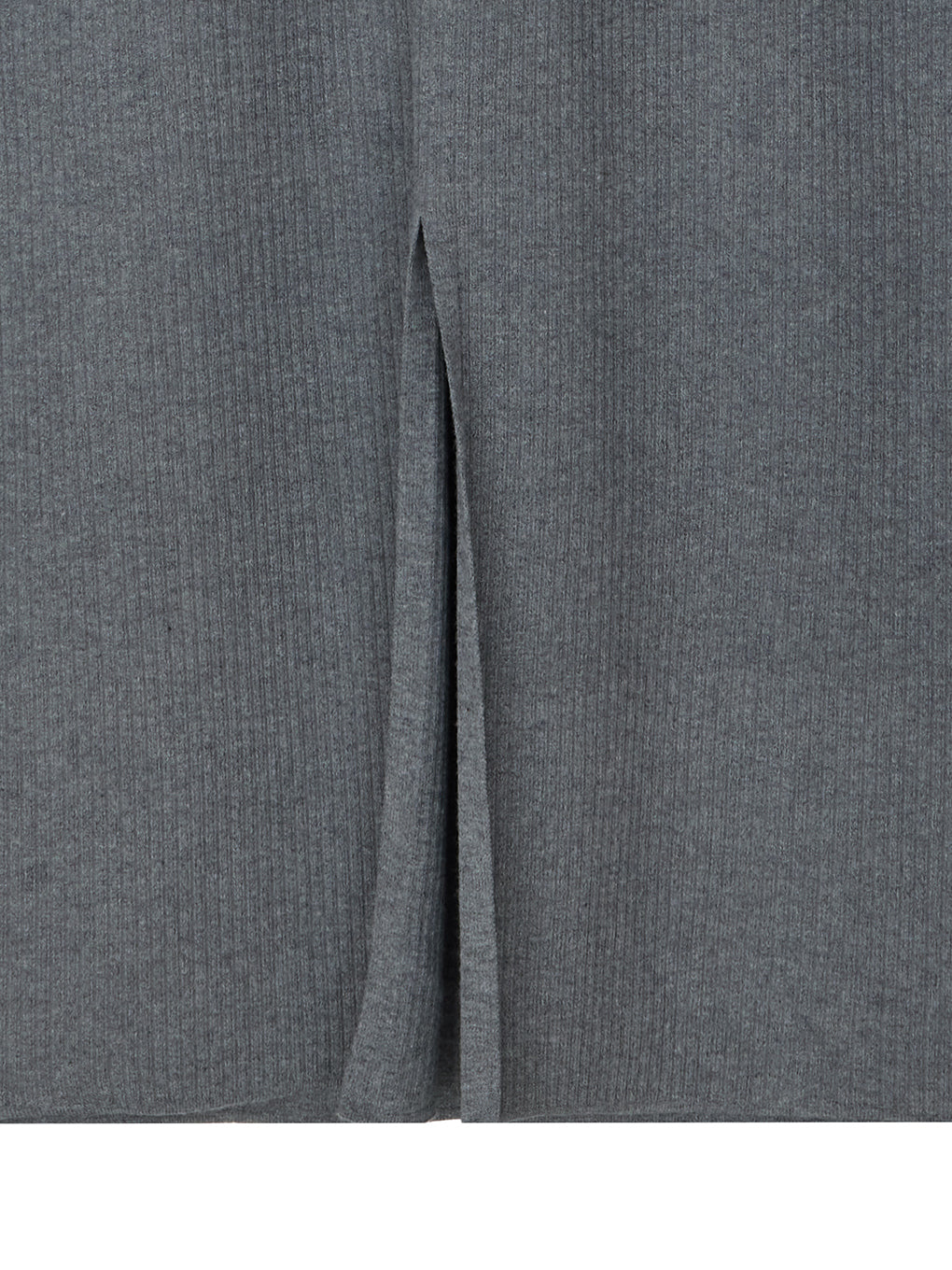 UND 2WAY RUFFLE COLLAR KNIT DRESS
