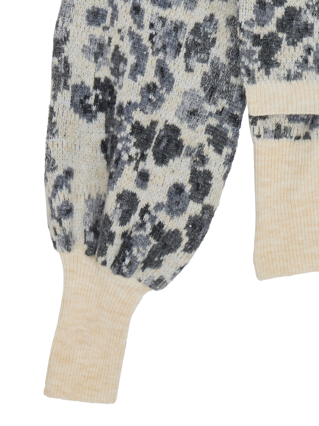 UND JACQUARD FLOWER BUISTIER SET KNIT