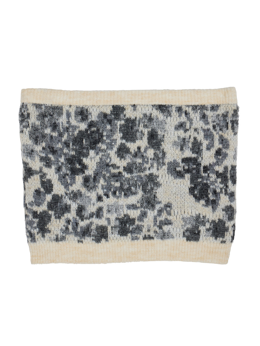 UND JACQUARD FLOWER BUISTIER SET KNIT