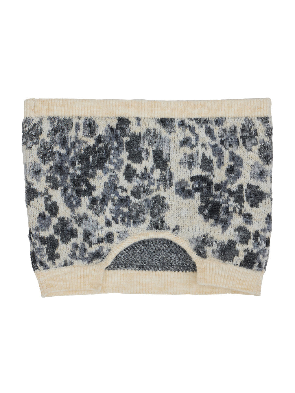 UND JACQUARD FLOWER BUISTIER SET KNIT