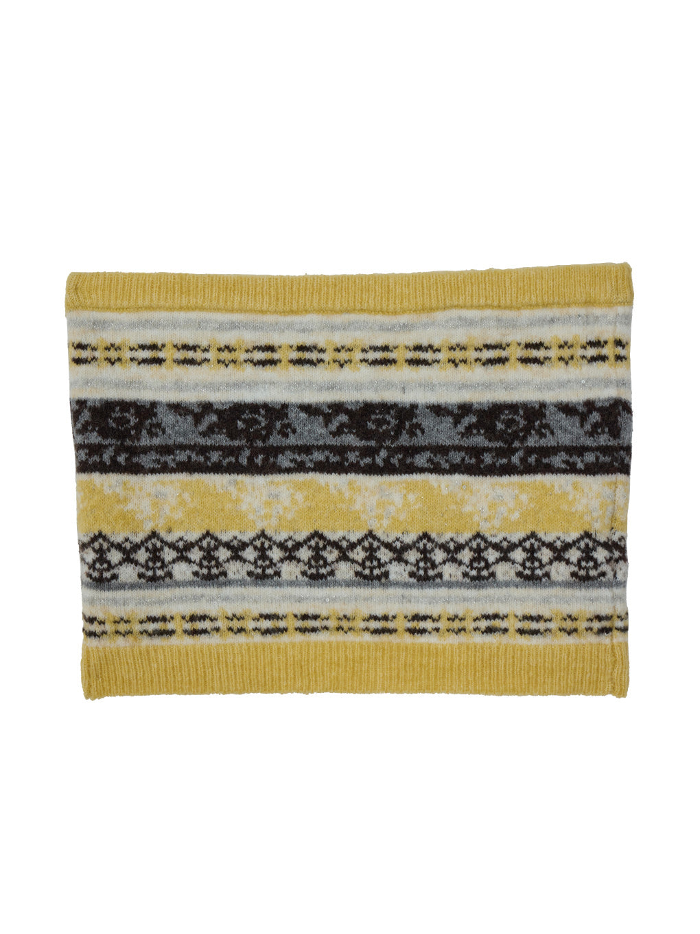 UND JACQUARD FAIR ISLE BUISTIER SET KNIT