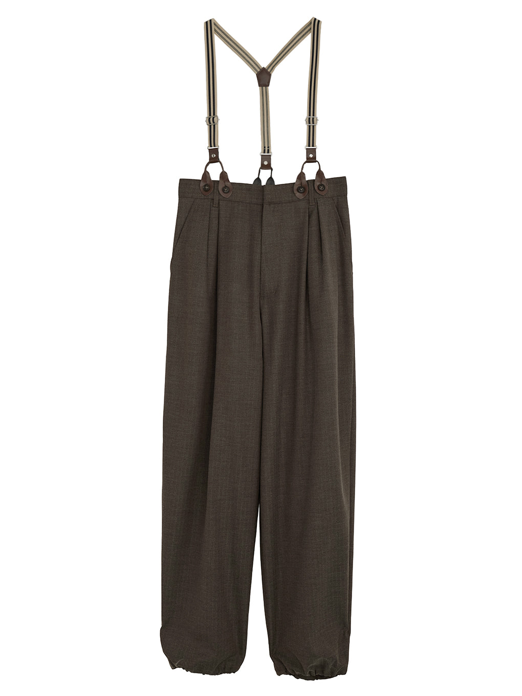 MANNISH BALLOON SUSPENDERS PANTS