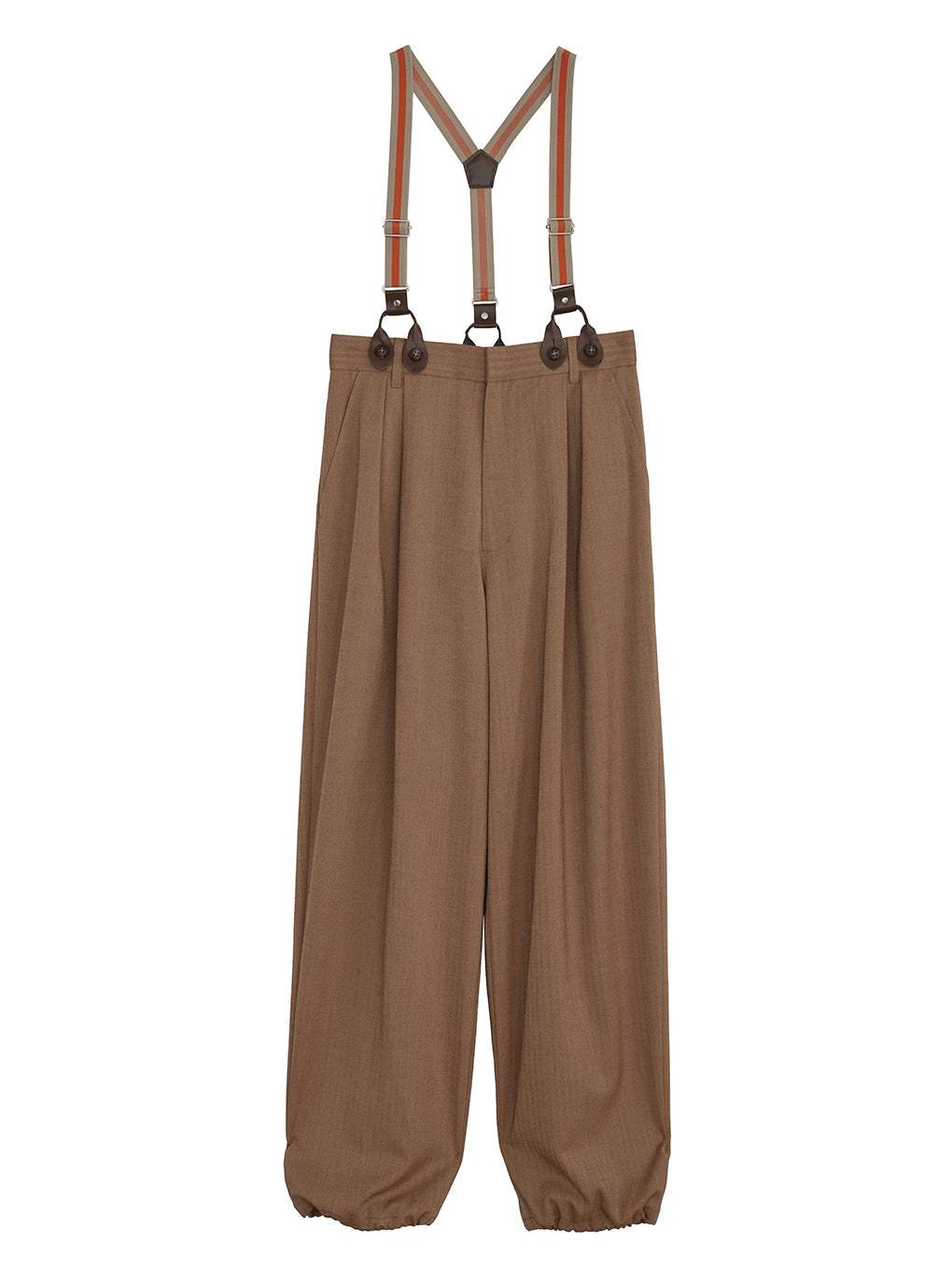 MANNISH BALLOON SUSPENDERS PANTS