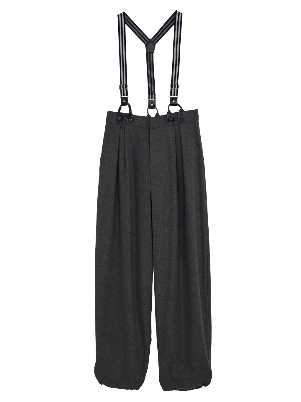 MANNISH BALLOON SUSPENDERS PANTS