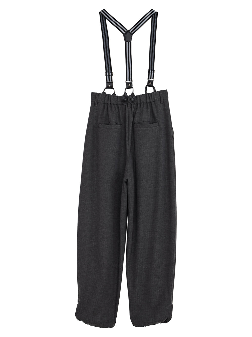 MANNISH BALLOON SUSPENDERS PANTS