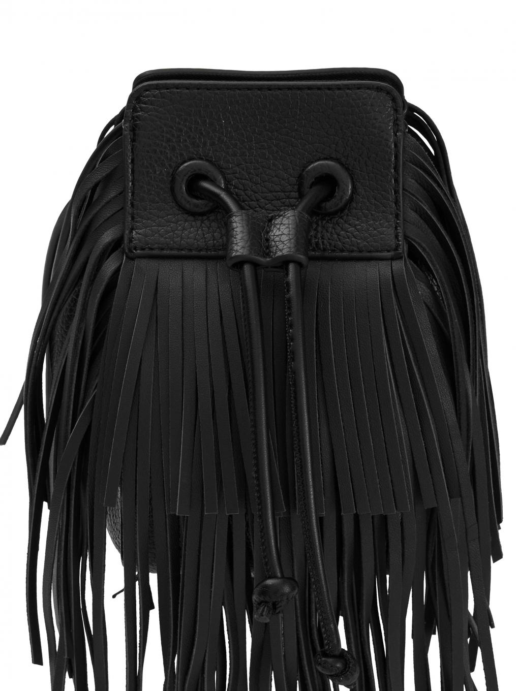 FRINGE POUCH SHOULDER BAG