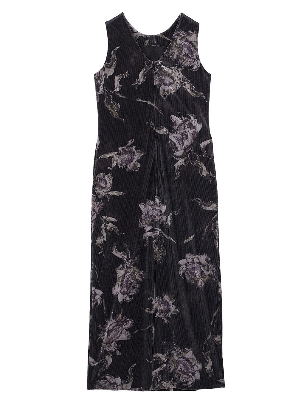 DRY FLOWER VELOUR DRESS