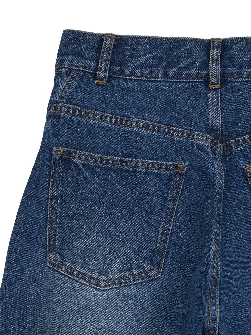 OVER WAIST SWITCHING DENIM