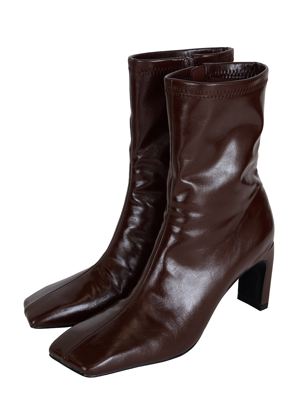 UND SQUARE TOE SHORT BOOTS