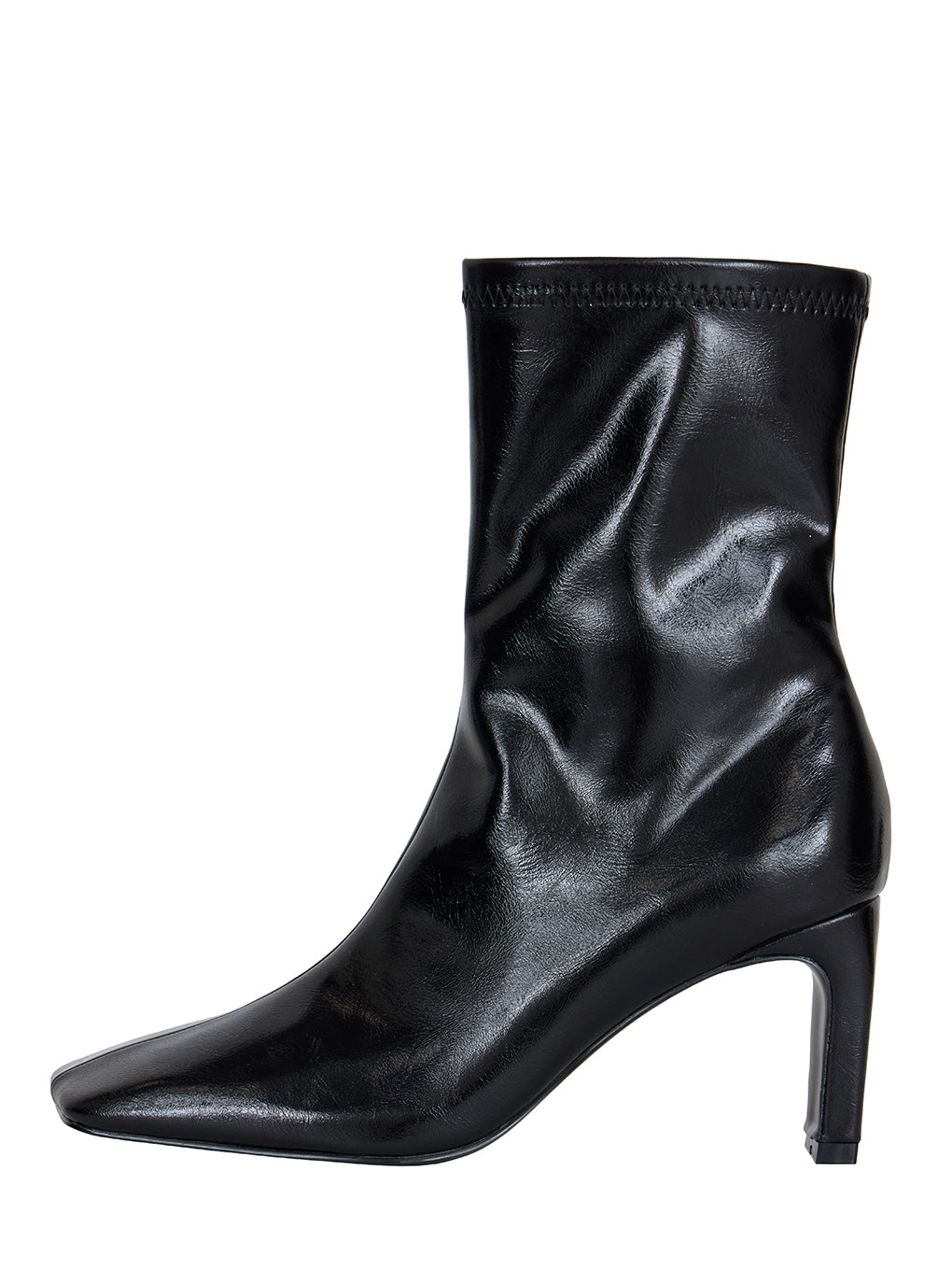 UND SQUARE TOE SHORT BOOTS