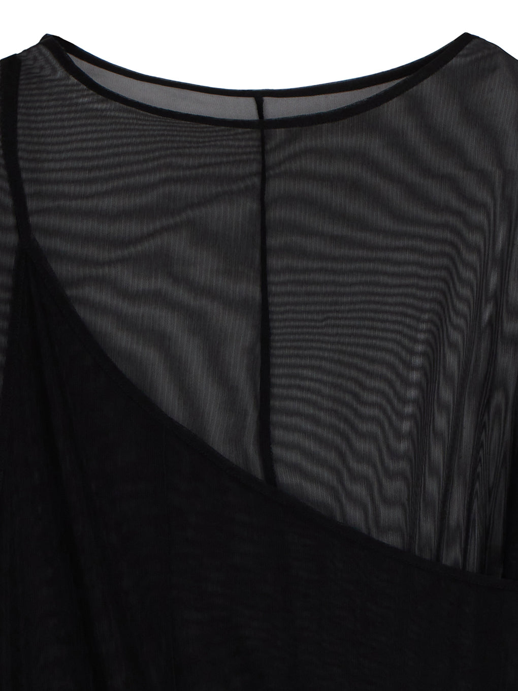 LAYERED SHEER CAMI SET LONG TOP