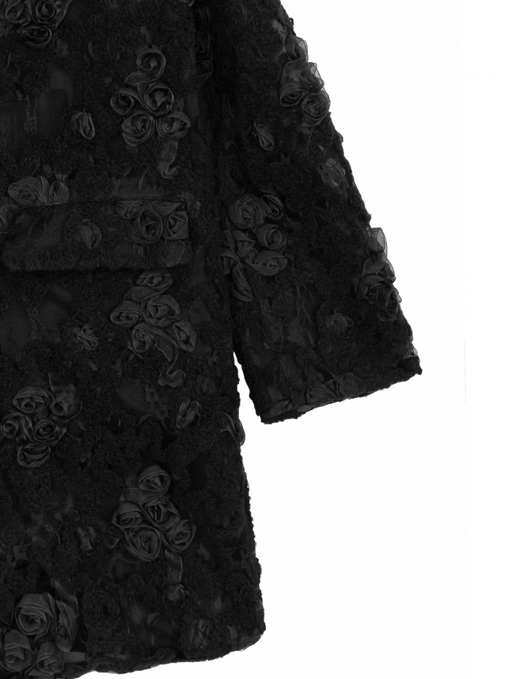 FLOWER MIX LACE SHEER JACKET