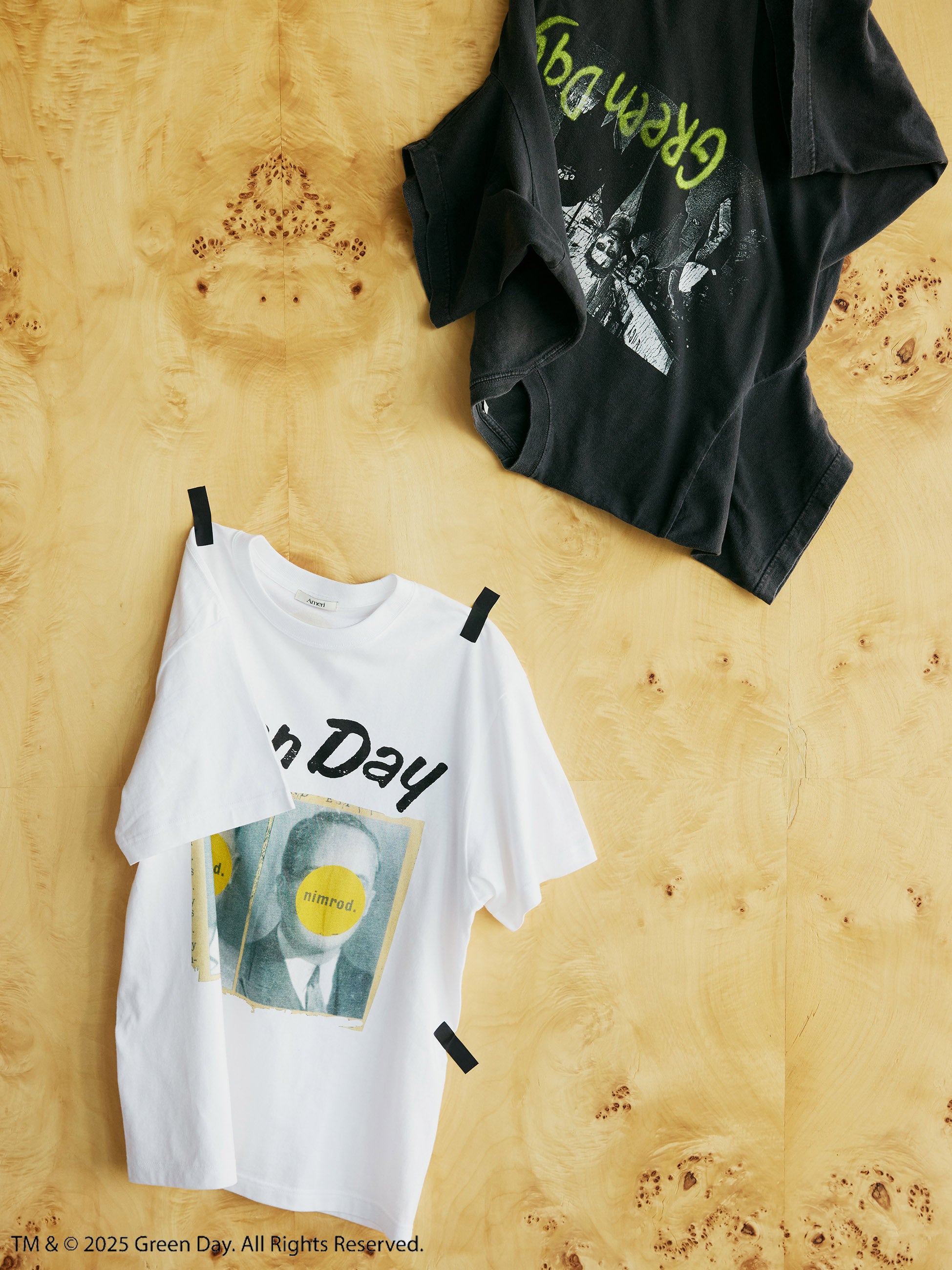 GREEN DAY / WHITE TEE