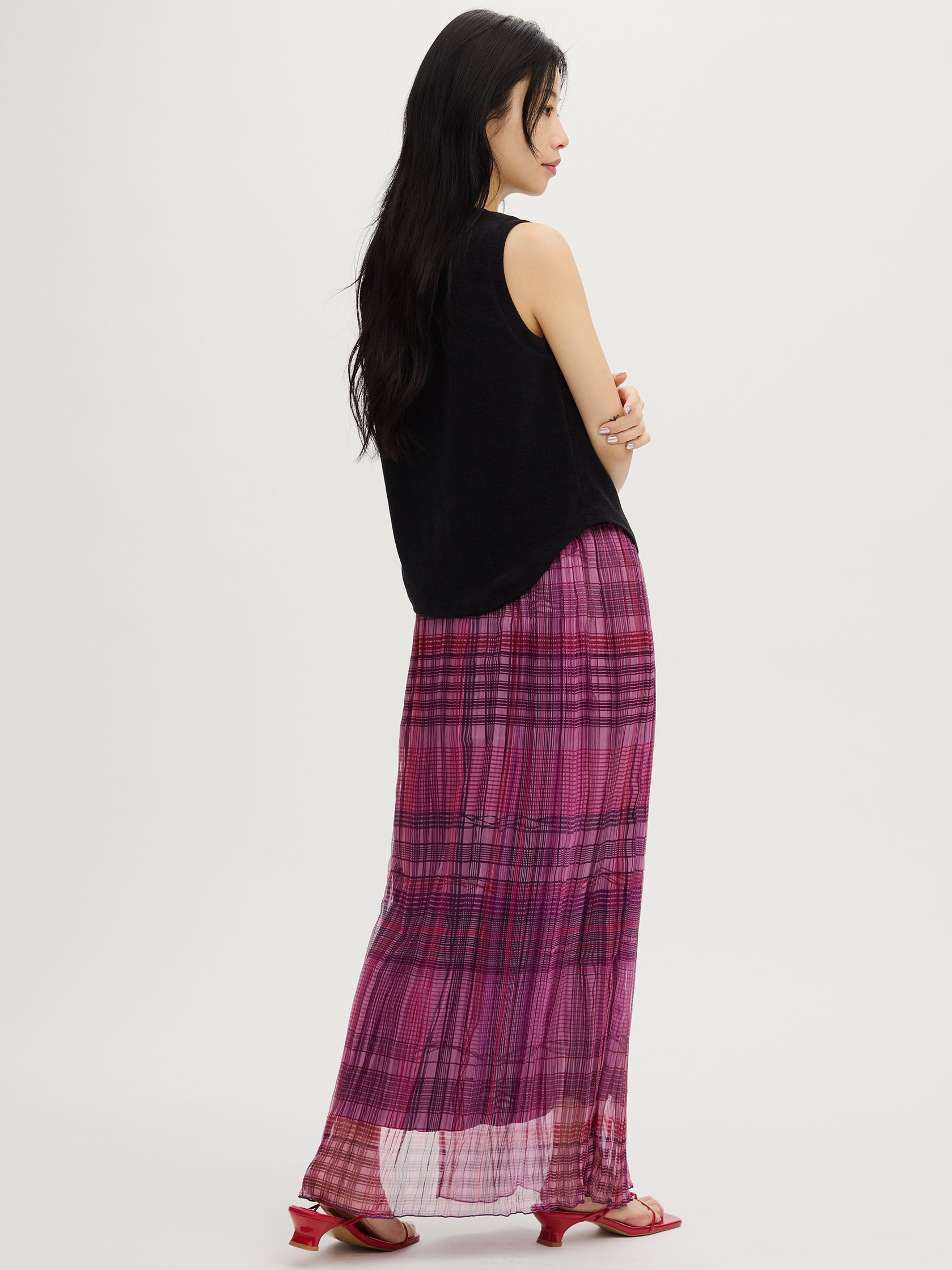【公式ショップ】 MEDI STRAIN SKIRT CHECK スカート