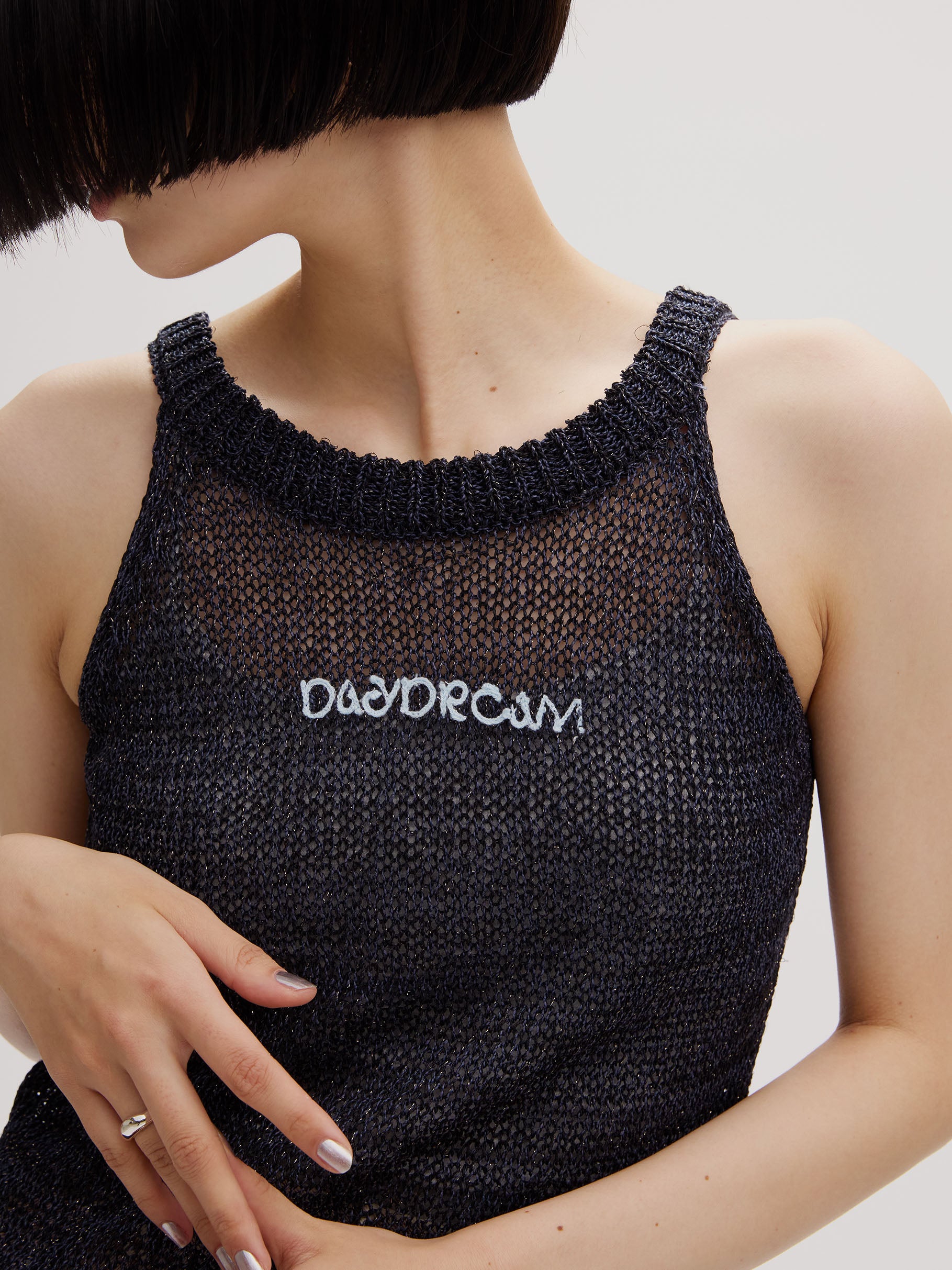 MEDI 2WAY CONCEPT LOGO KNIT TANK TOP