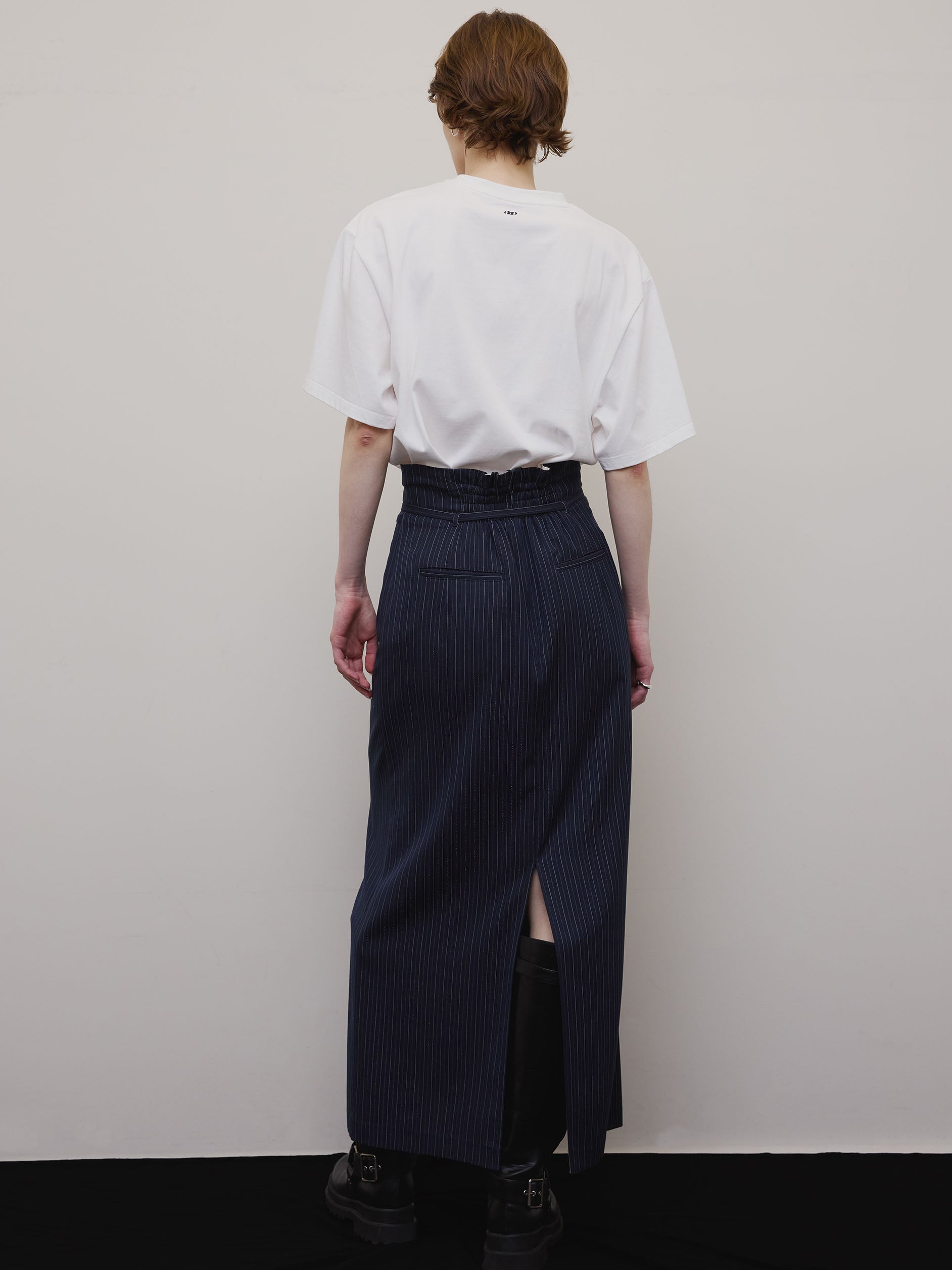 CROP FRAME PLUM TEE