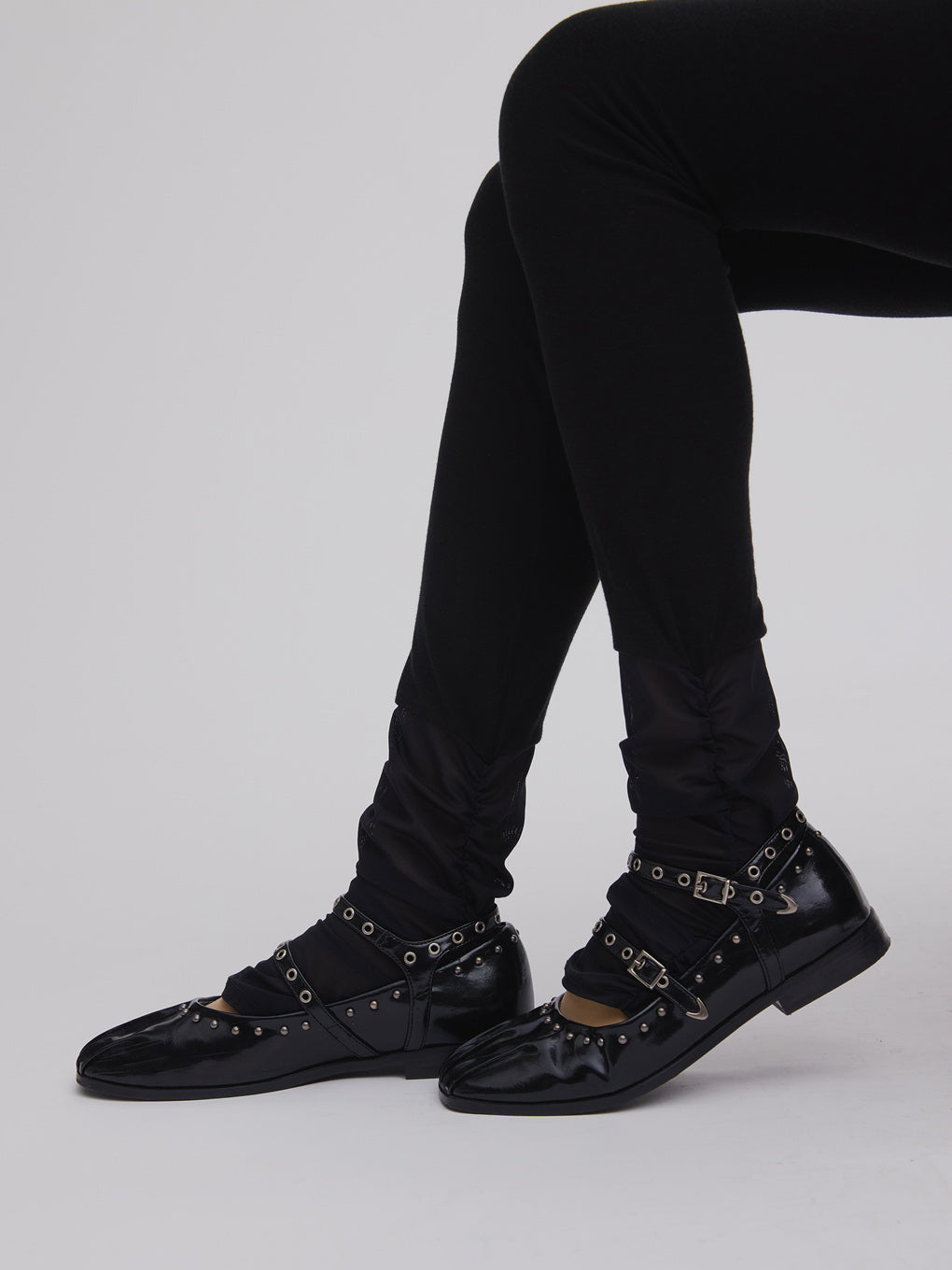 Mizuno×Ameri SHEER DOCKING FULL L LEGGINGS