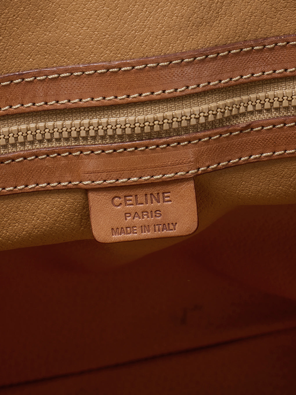 CELINEマカダム柄2WAYハンドバッグ