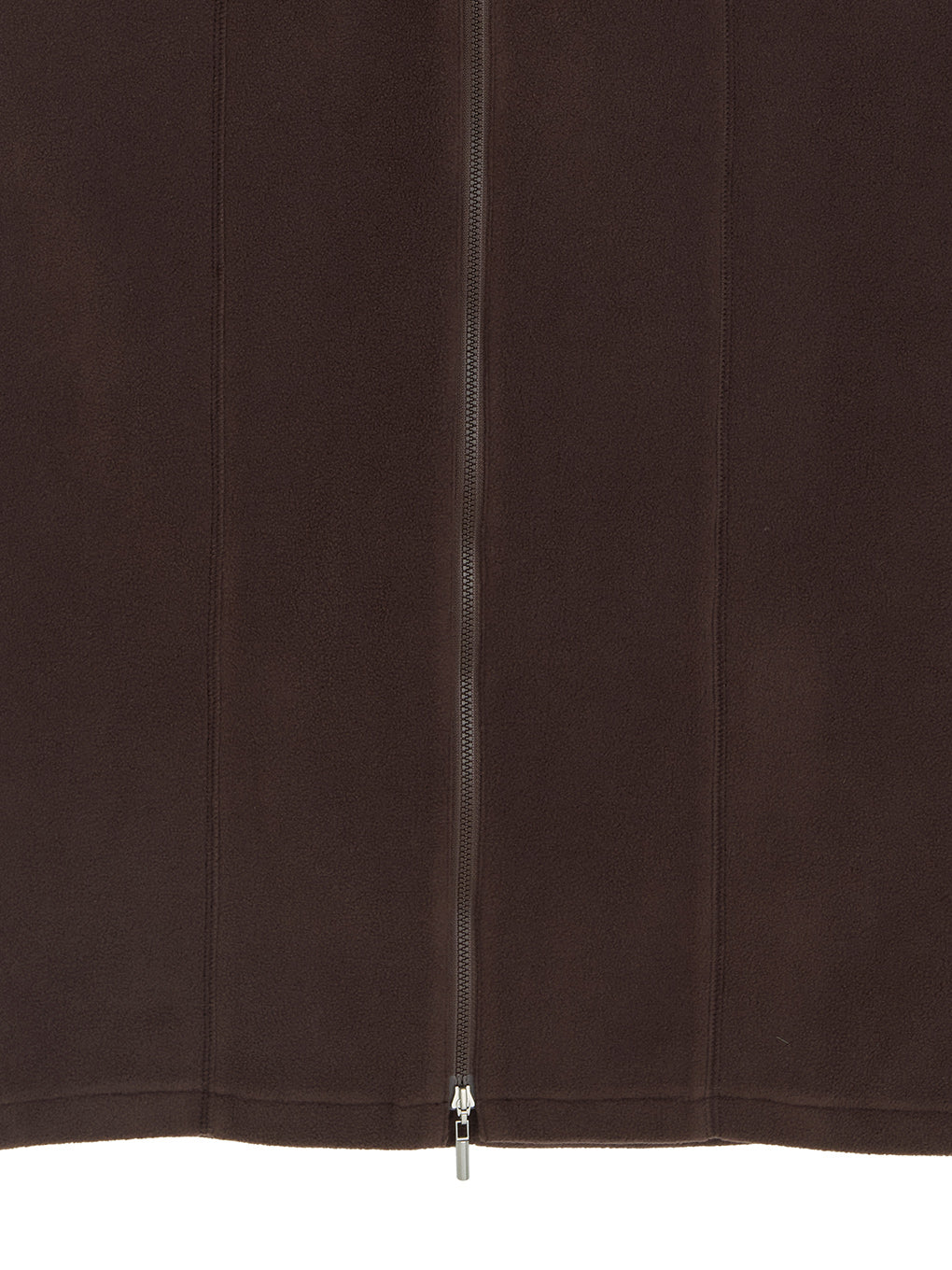 ZIP SLIT FLEECE SKIRT